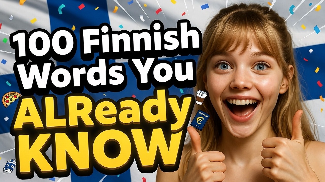 Easy Finnish | Finnish A1 Vocabulary Practice | Beginner Words