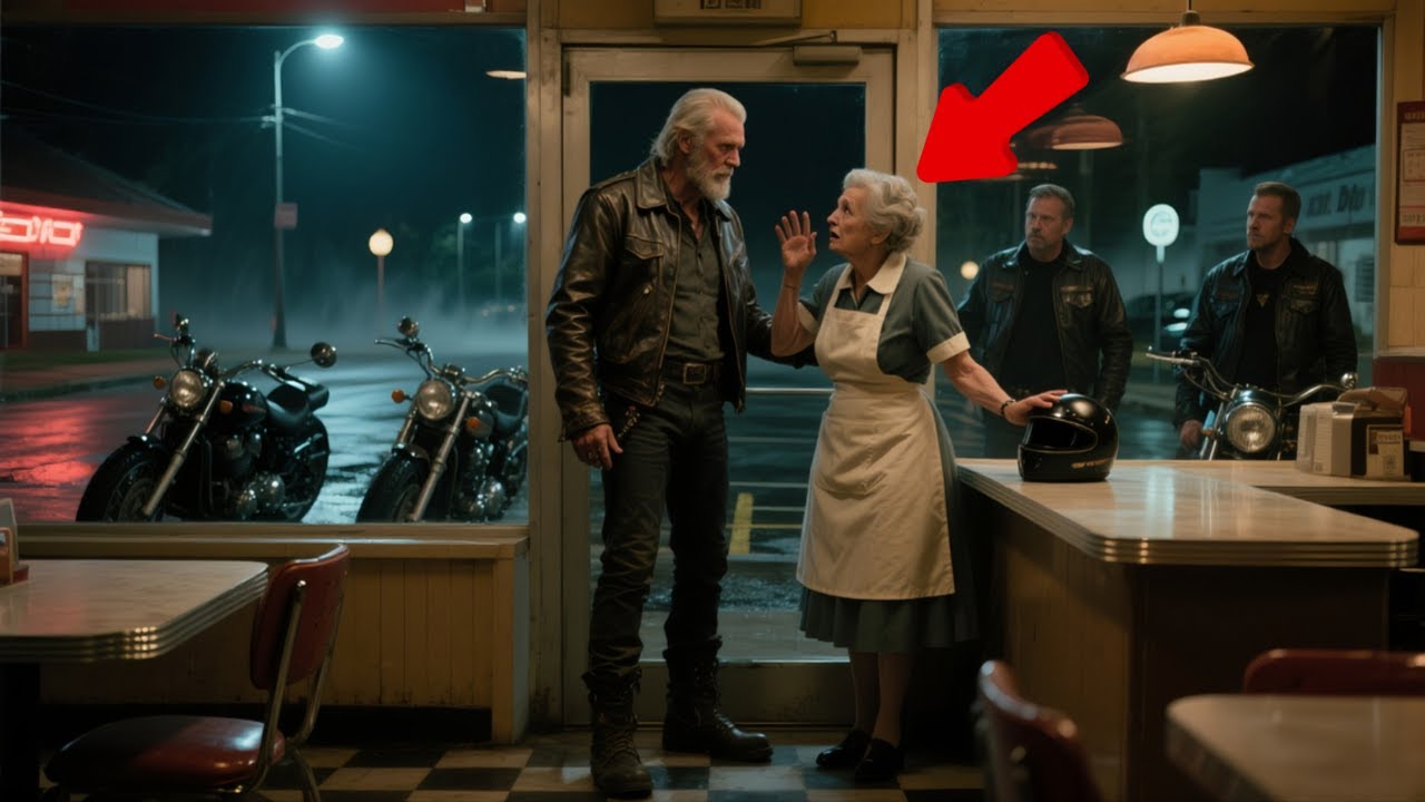 They Took My Grandson,the Old Waitress Whispered—What the Hell Angel Biker Did Next Chang Everything
