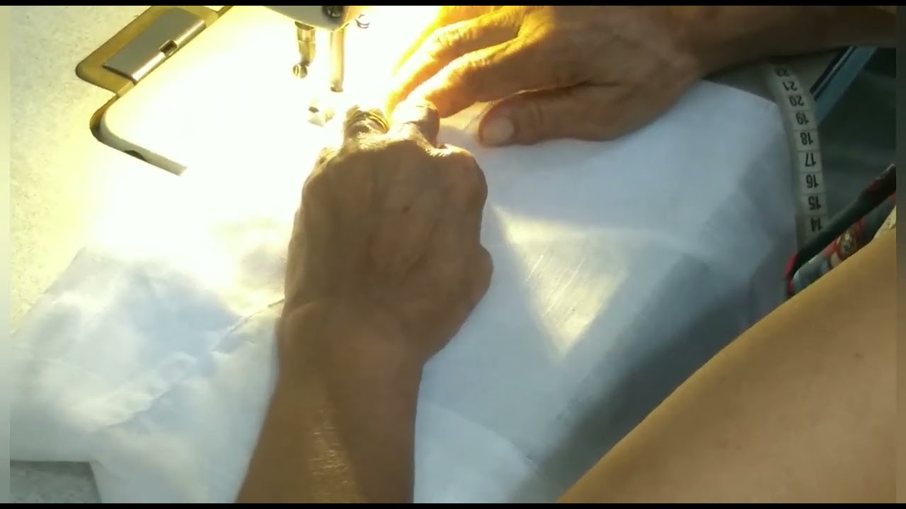 Passo a Passo de como fazer uma Cortina de Prega Macho com Alça.