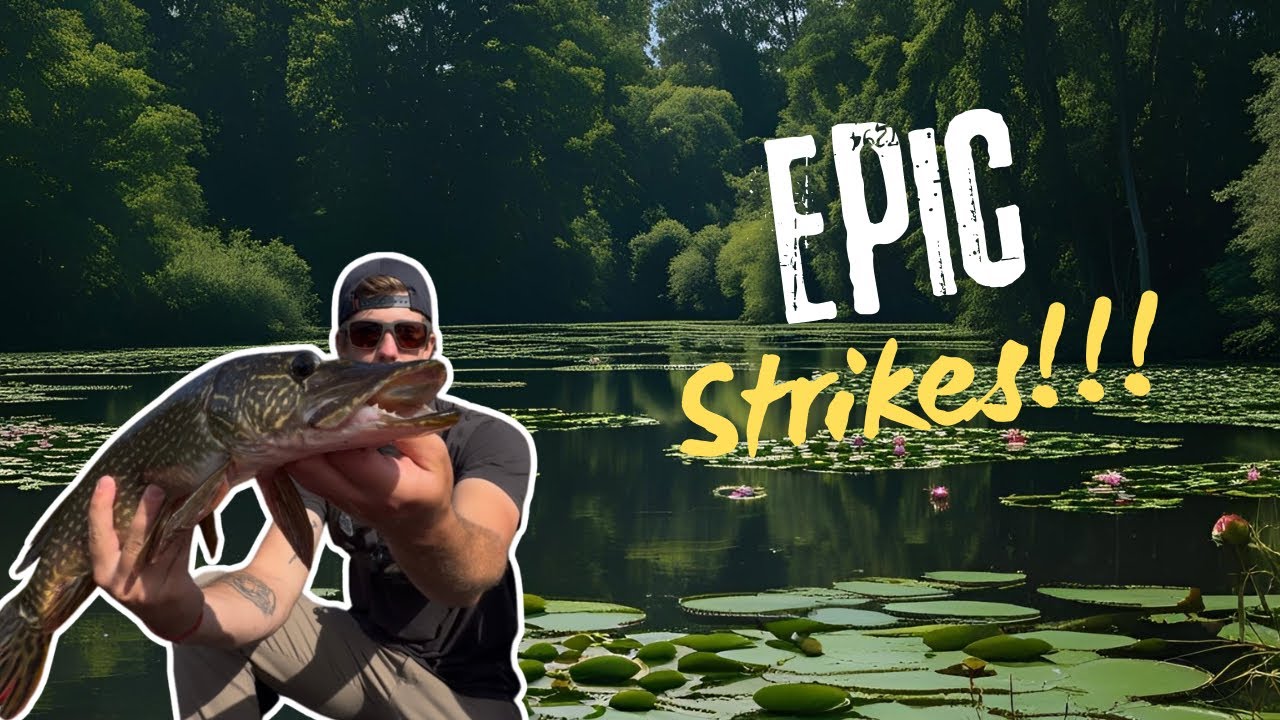 Fishing Epic Chain Lakes For Northern Pike!!! (Vicious Strikes!!!)