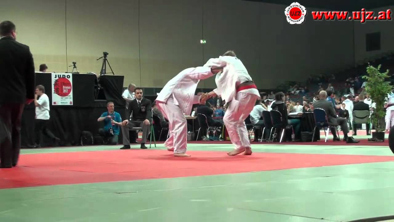2012 Judo Mastersbremen U17: Hofer, Christoph (AUT) - Tummers, Jordy (NED)