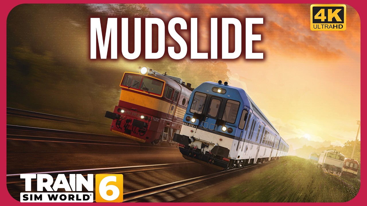 Mudslide (Czechia: Liberec - Stará Paka Scenario) - Train Sim World 6