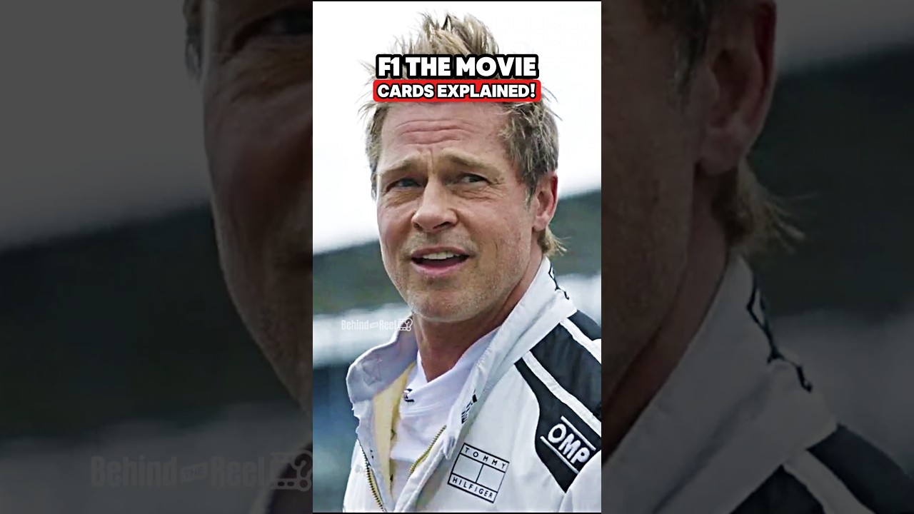 Why Sonny Hayes Always Carries a Card in F1 The Movie❓