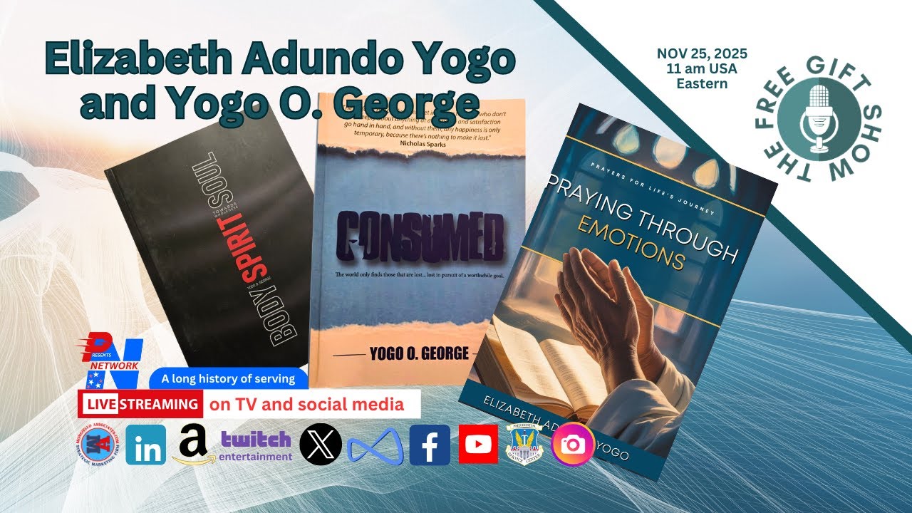 Elizabeth Adundo Yogo and Yogo O. George with their books revealed