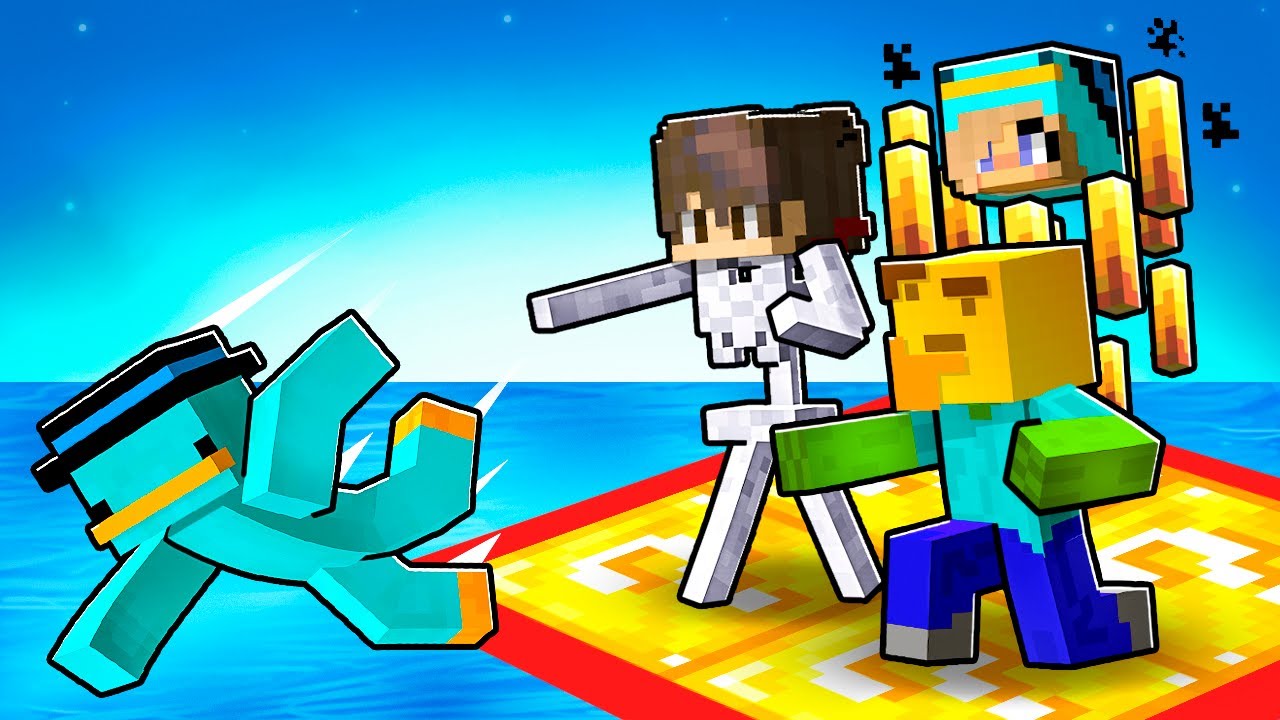 Atrapados en un Sólo LUCKY BLOCK Pero Somos ANIMALES!