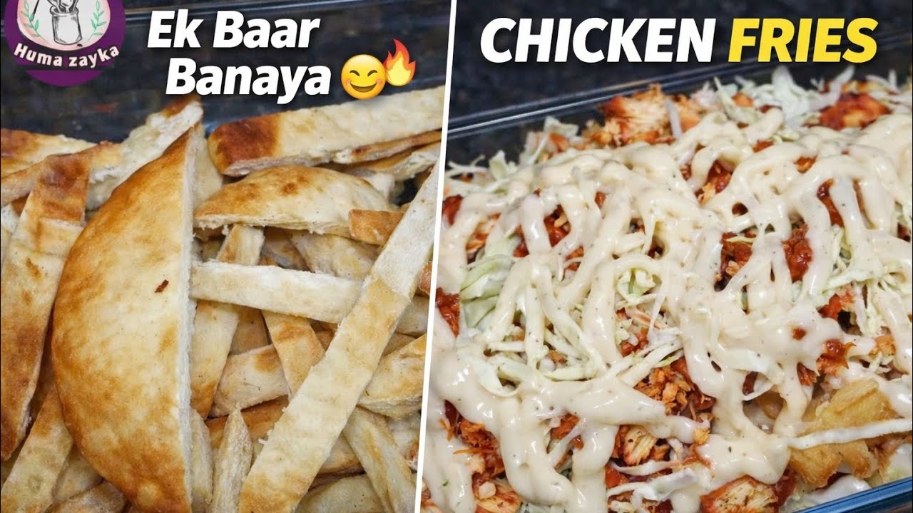Ek Baar Banaya To Baar-Baar Banega 😋🔥 | Chicken Pizza Fries Recipe