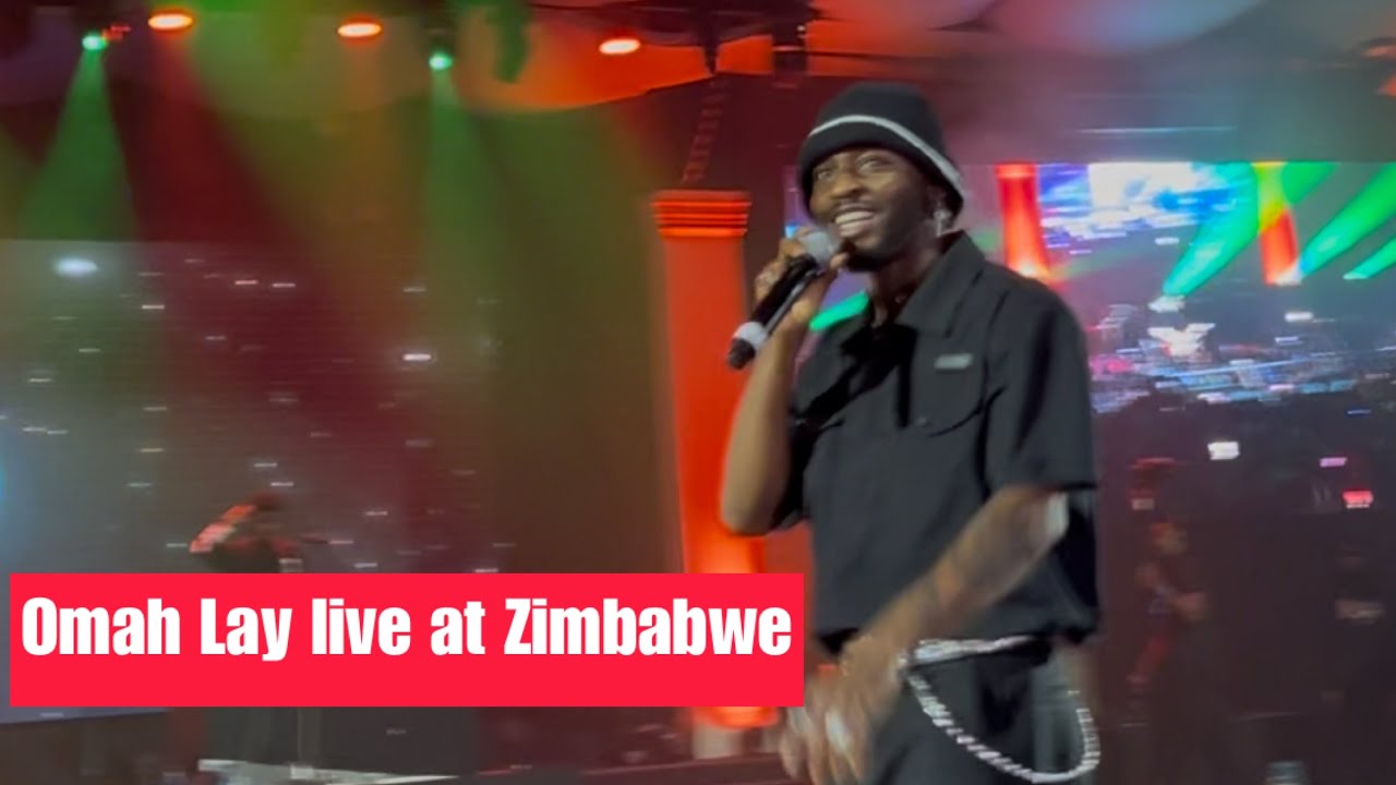 Omah Lay - Soso live performance at Zimbabwe 2026 Best Show [Official Full Video]