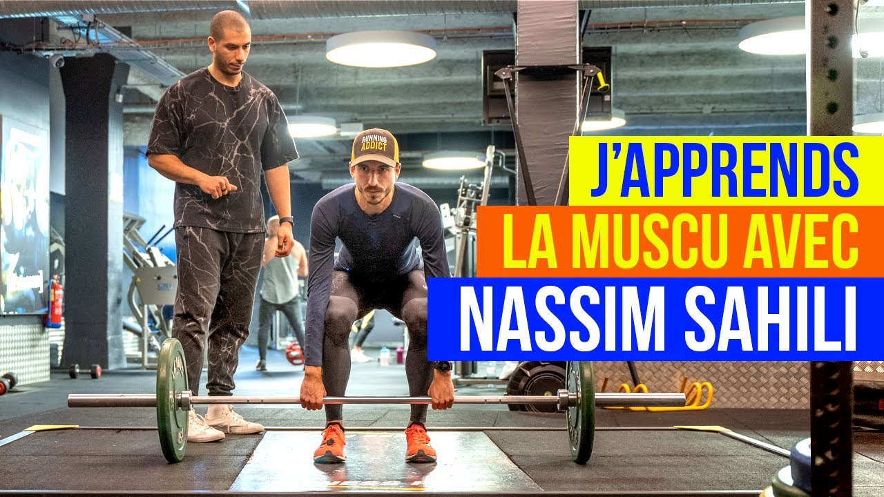 J'apprends à BIEN FAIRE ma musculation course à pied avec un coach (aka @Nassim Sahili)