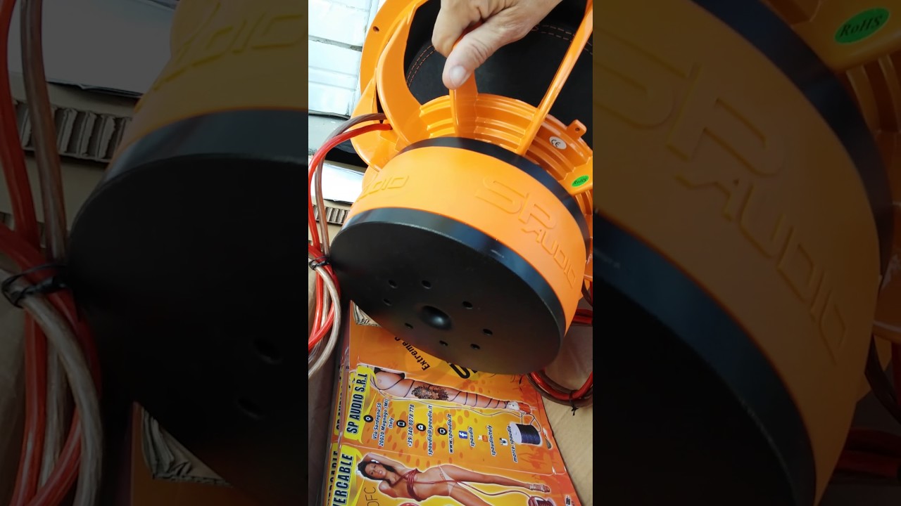 SP Audio SP15CX unboxing. BELLA!