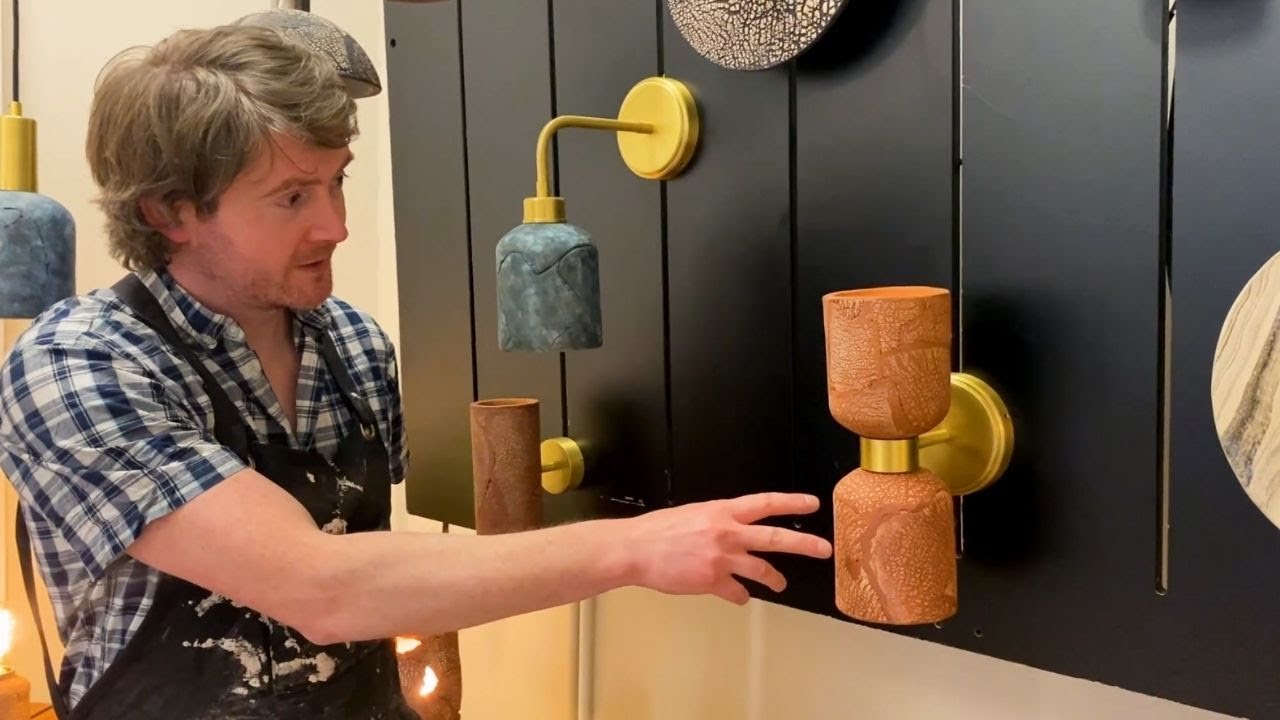 Mullan Ceramics Wall Lighting Collection Showcase