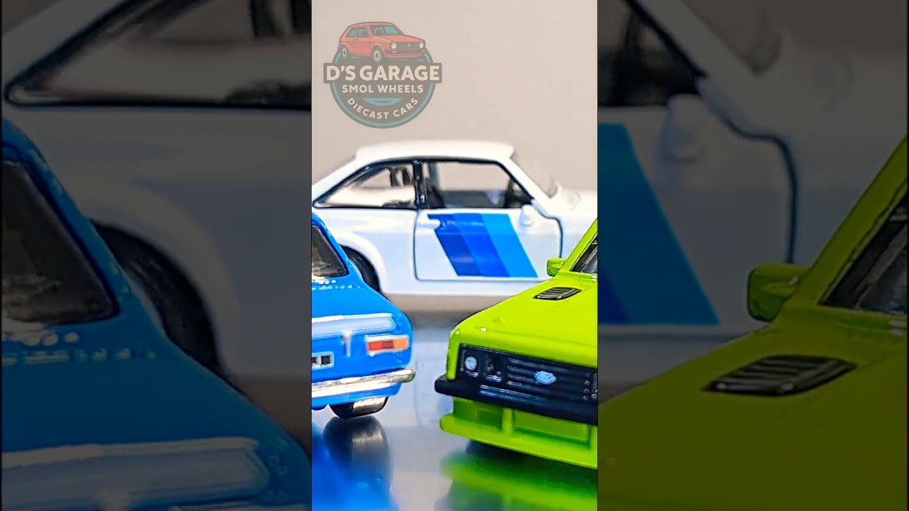 Ford Escort RS Legacy 1600 vs 1800 vs 2000 #dsgsw #dsgaragesw #fordescortmk1 #hotwheels #majorette