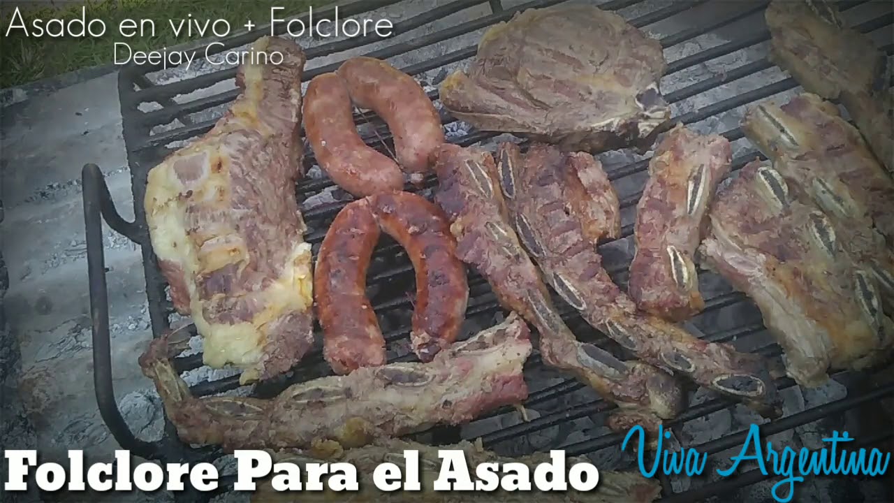 FOLCLORE PARA EL ASADO....( ASADO EN VIVO )VOLUMEN 6