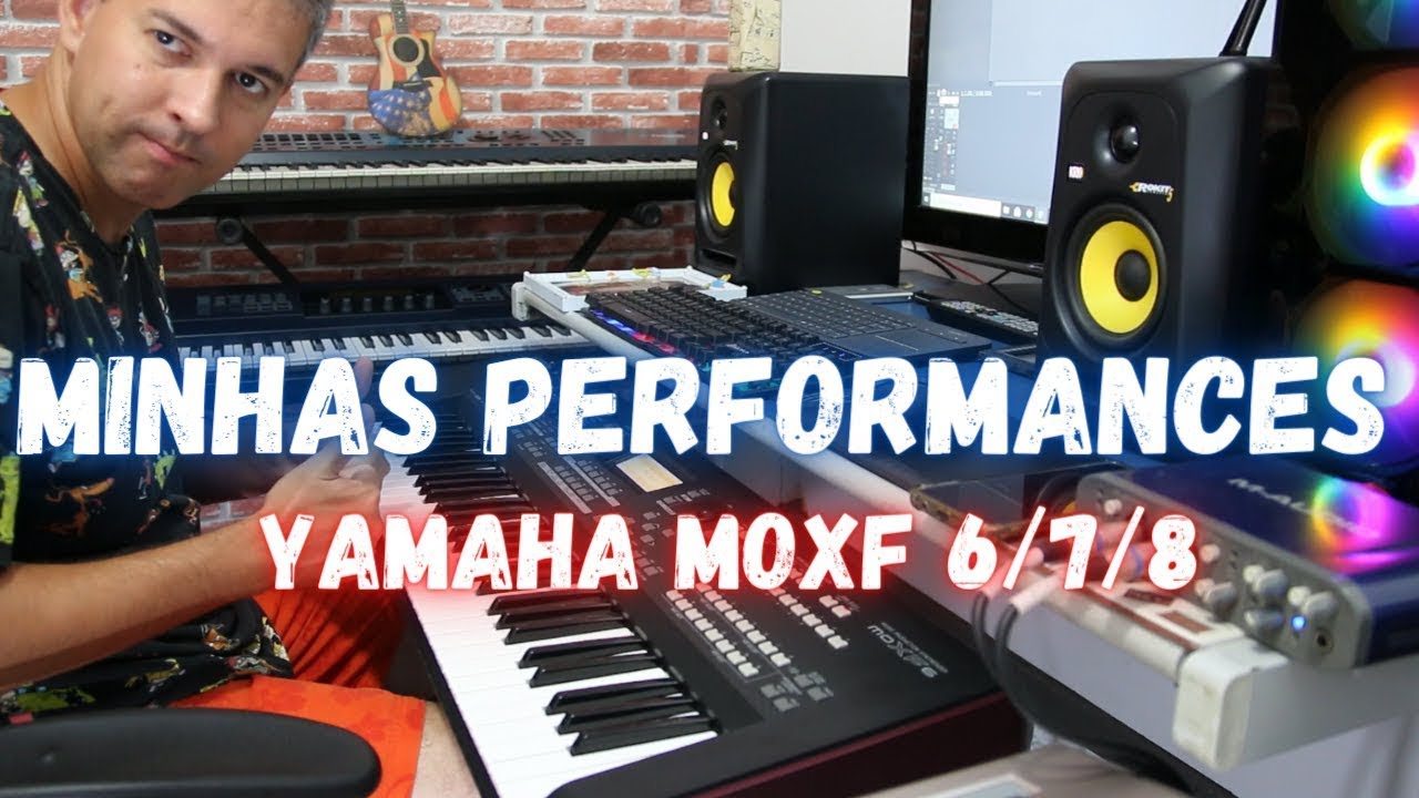 YAMAHA MOXF 6 e 8 (MINHAS PERFORMANCES)  PACK DE TIMBRES by TIAGO MALLEN #yamahamoxf  (REMAKE)