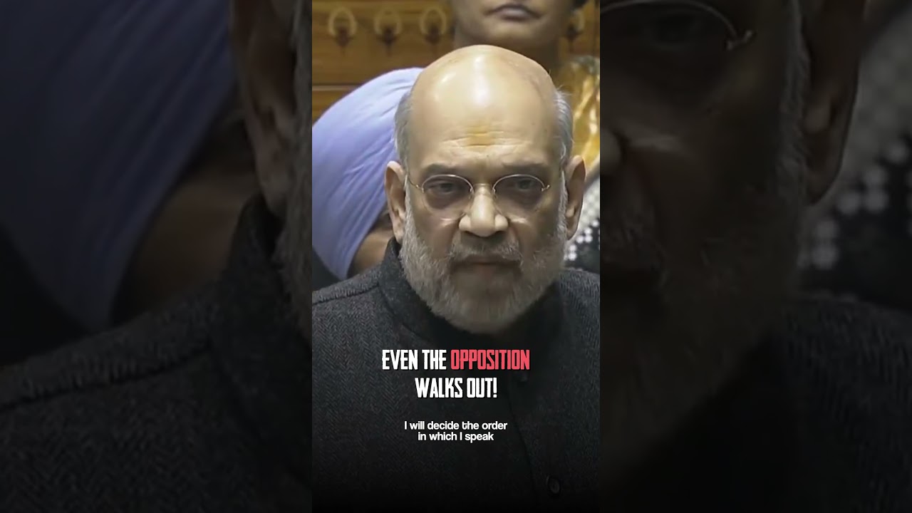 Amit Shah&rsquo;s Facts Force Opposition Walkout | Truth on SIR Shakes the House