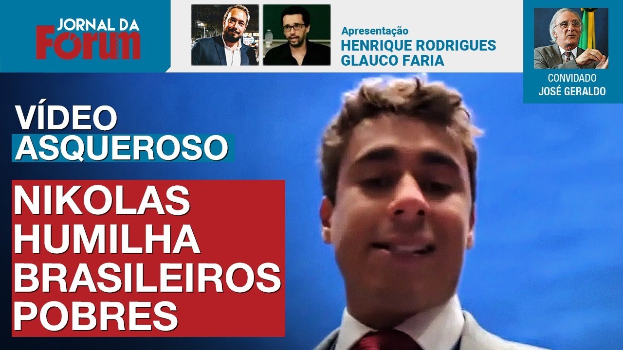Nikolas faz vídeo negando gás a pobres porque votariam em Lula | Moraes dá 1ª pedrada do ano