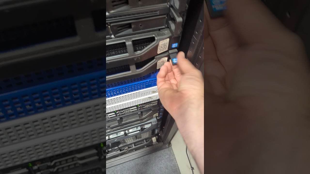 Server Upgrade and hard drive install #asmr