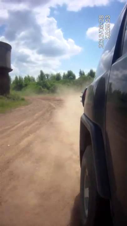 Radflo shocks in action (fj cruiser)