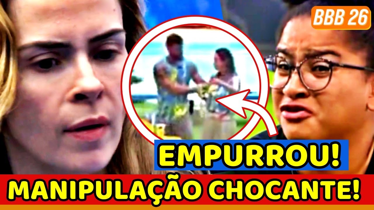 💣🔥MANIPULAÇÃO DESCARADA! Jonas EMPURRA Ana Paula; VÍDEO TERRÍVEL de Milena VEM À TONA e DESISTÊNCIA