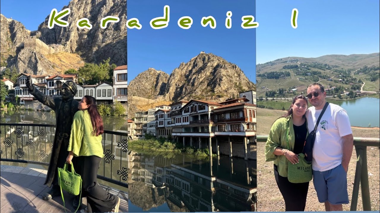 KARADENİZ TURU 1 - AMASYA - FERHAT İLE ŞİRİN - TOMARO ŞELALESİ - PERŞEMBE YAYLASI