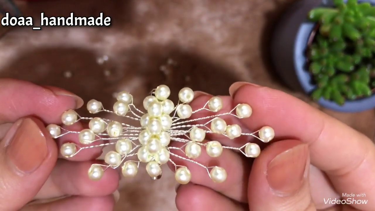صنع اكسسوار|بروش انيق| عمل يدوي|handmade accessories|بروش