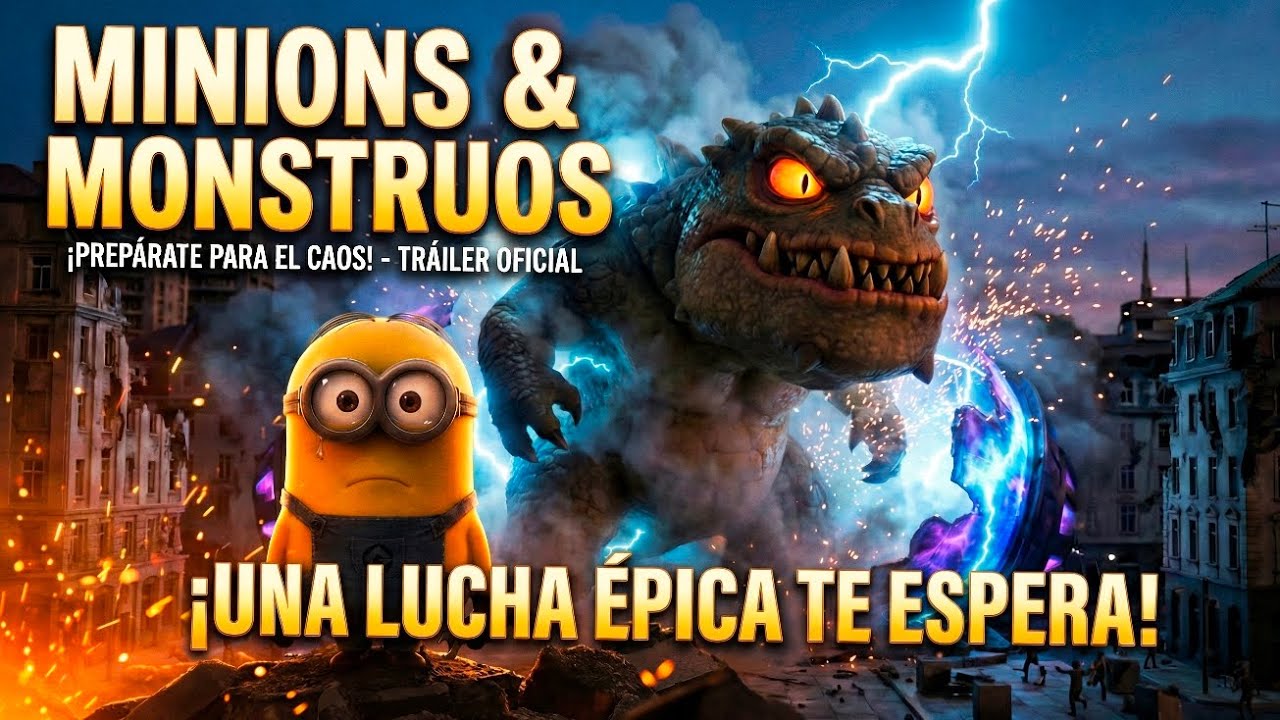 Minions & Monsters - 2026 | Official Trailer (Tráiler Oficial) | Gru return