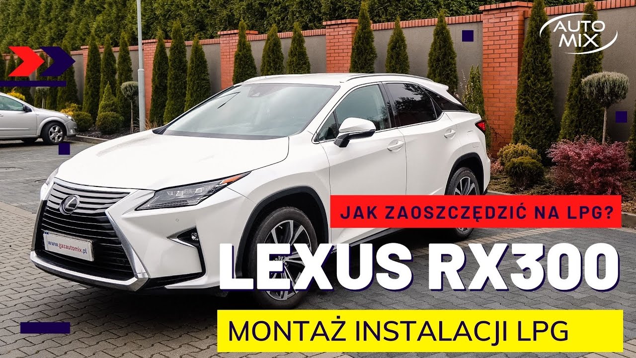 Jak zaoszczędzić na jeździe Lexusem RX300 ? Załóż instalację LPG!
