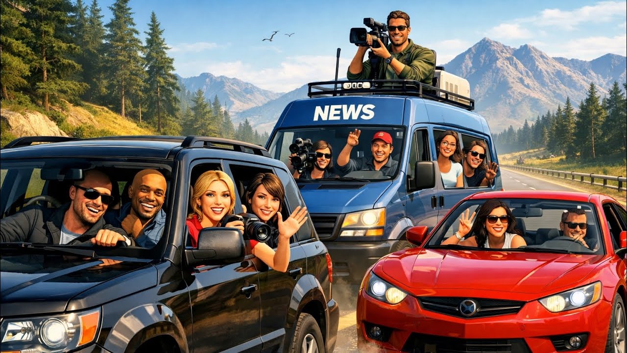 The Most Amazing Field Trip In the History of News Network | GrandMobile #gta #music #youtubeshorts 