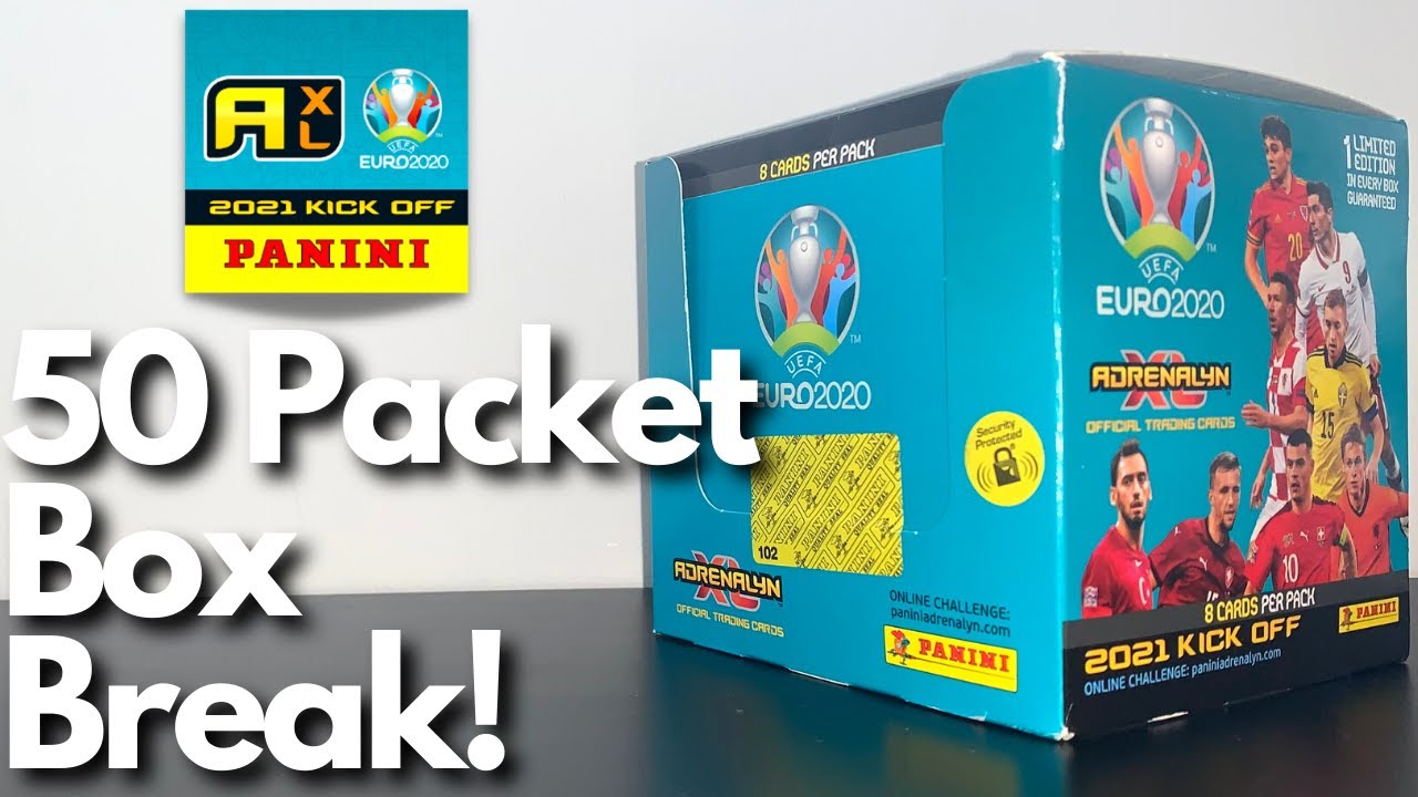 Box Break! | Panini Euro 2020 Adrenalyn XL 2021 Kick Off 50 Pack Opening! | Insane Top Master Pulls!
