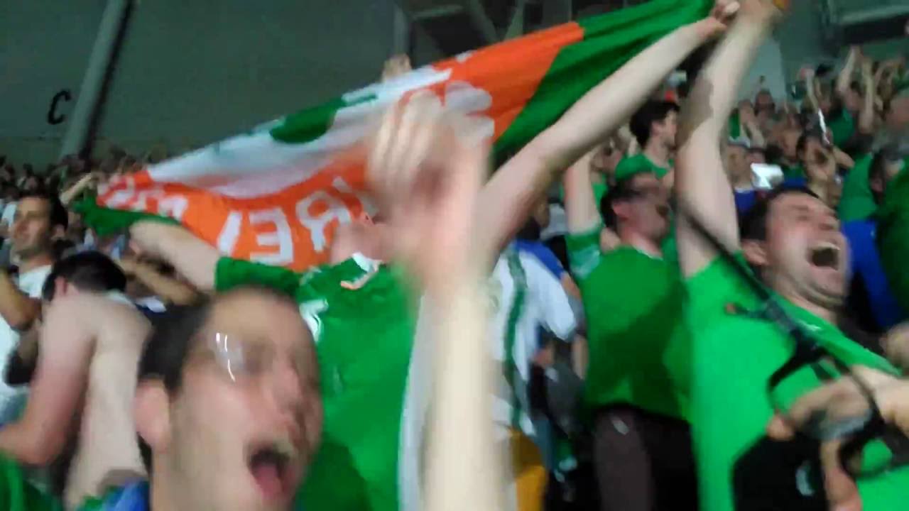 Final Whistle in Lille - Ireland v Italy Euro 2016