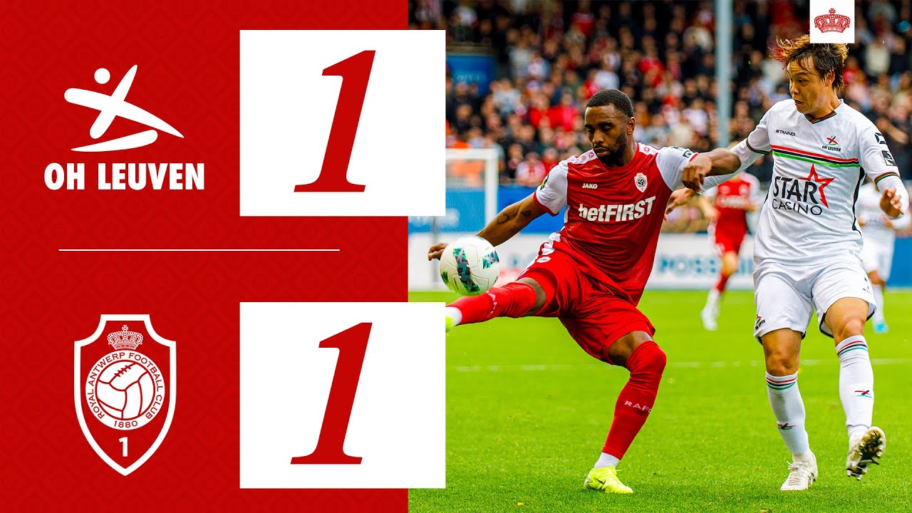 HIGHLIGHTS I OH LEUVEN 1-1 R ANTWERP FC I #JPL MD11 I 2024 - 2025