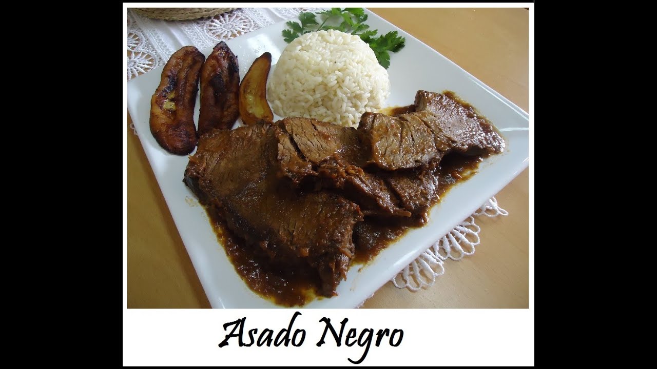 ASADO NEGRO VENEZOLANO receta completa increible