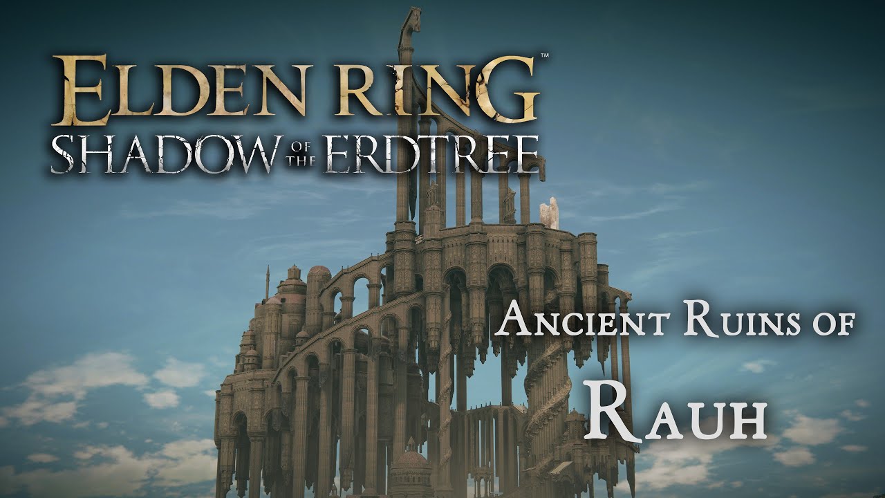 What a beautiful place (Ancient Ruins of Rauh) | Elden Ring Shadow of the Erdtree ambient and music