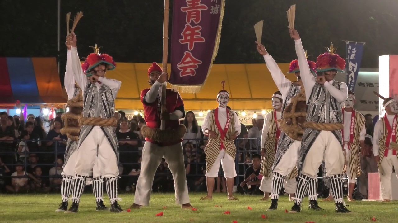 2019 うるま市エイサーまつり本まつり1日目 屋慶名青年会 【#屋慶名青年会】 yakena-seinennkai  Uruma City Eisa Festival