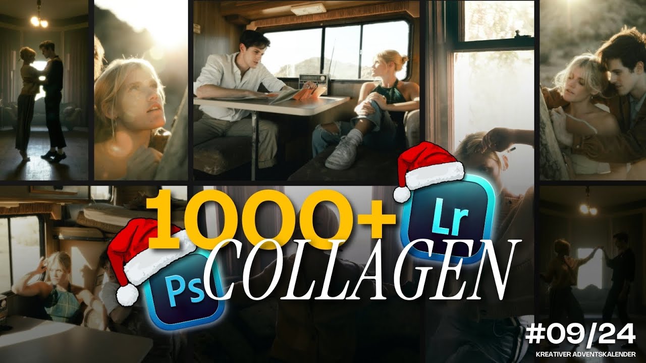 09/24 – Collagen in Lightroom, Photoshop & Bridge + Mein Geschenk an Dich!