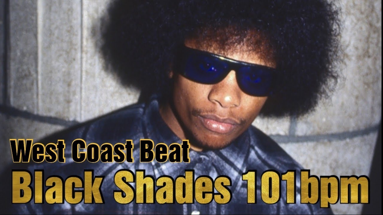 Black Shades - West Coast Beat |Underground Beat | Rare Hip Hop Instrumentals | 101 bpm