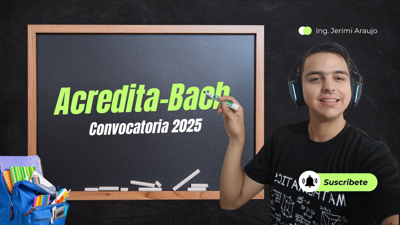 Convocatoria Ceneval Acredita Bach 2025