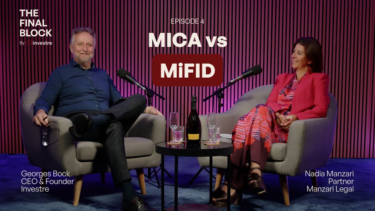 Tokenisation Regulation Explained with Nadia Manzari | MICA, MiFID, Blockchain Laws  & Control Agent