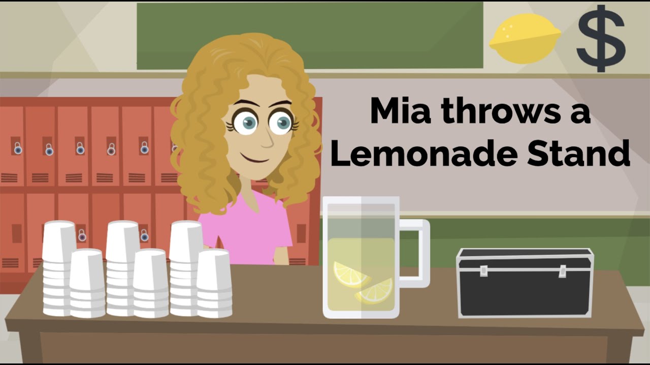 Mia throws a Lemonade Stand