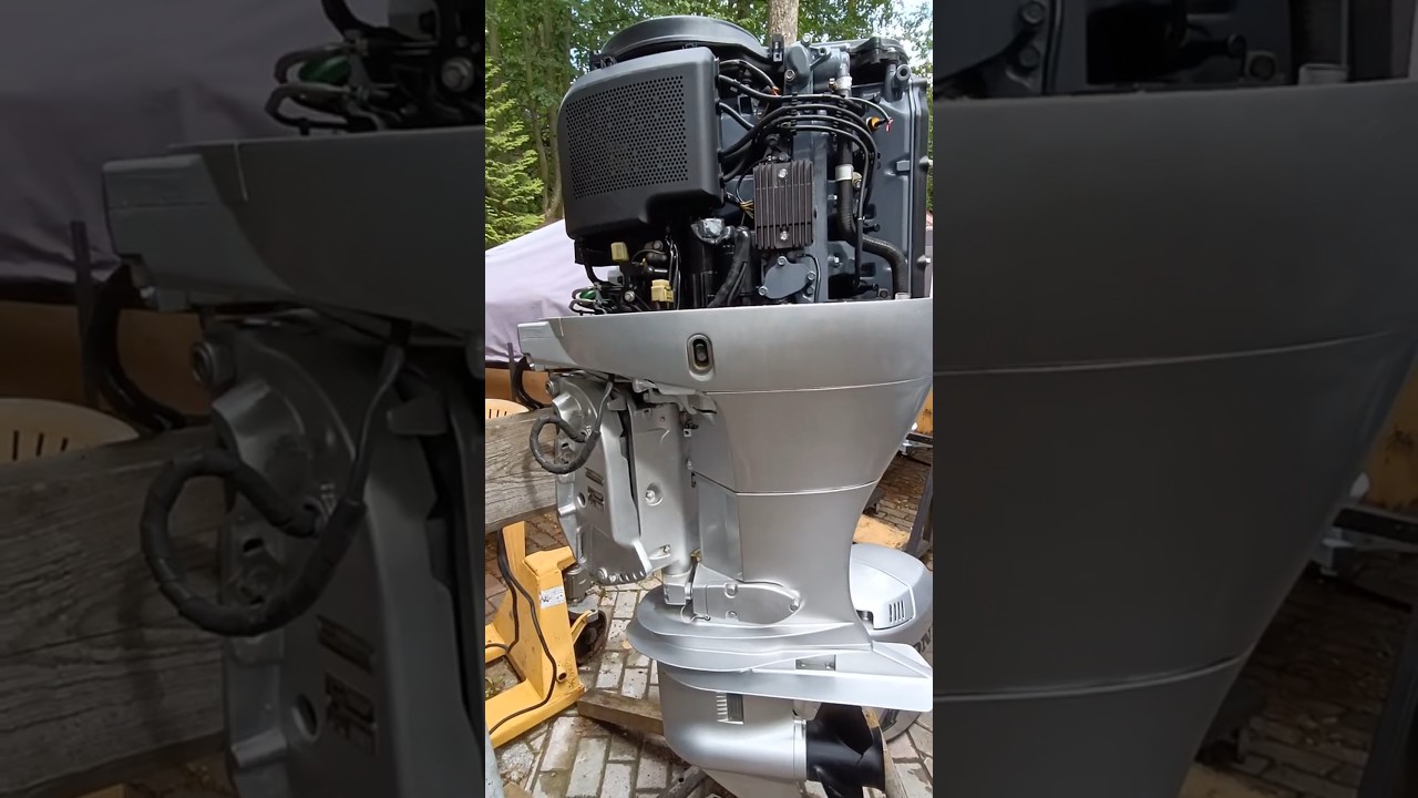 Honda BF75 из Японии, первое знакомство.