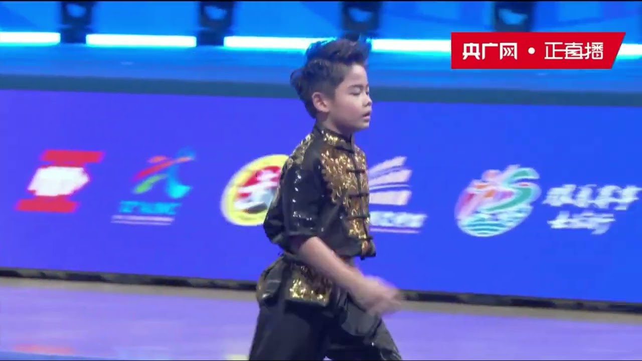 The 12th Asian Junior Wushu Championships – Boys Group C Daoshu