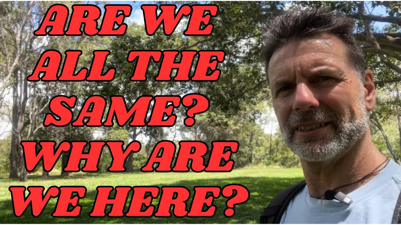 Why are we here?  Are we all the same really?  What's the point of it all? #lifelessons #over50