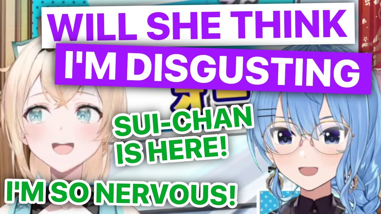 Iroha Scared Suisei Would Think She's Being Disgusting Fangirl (Iroha & Suisei / Hololive) [En Subs]