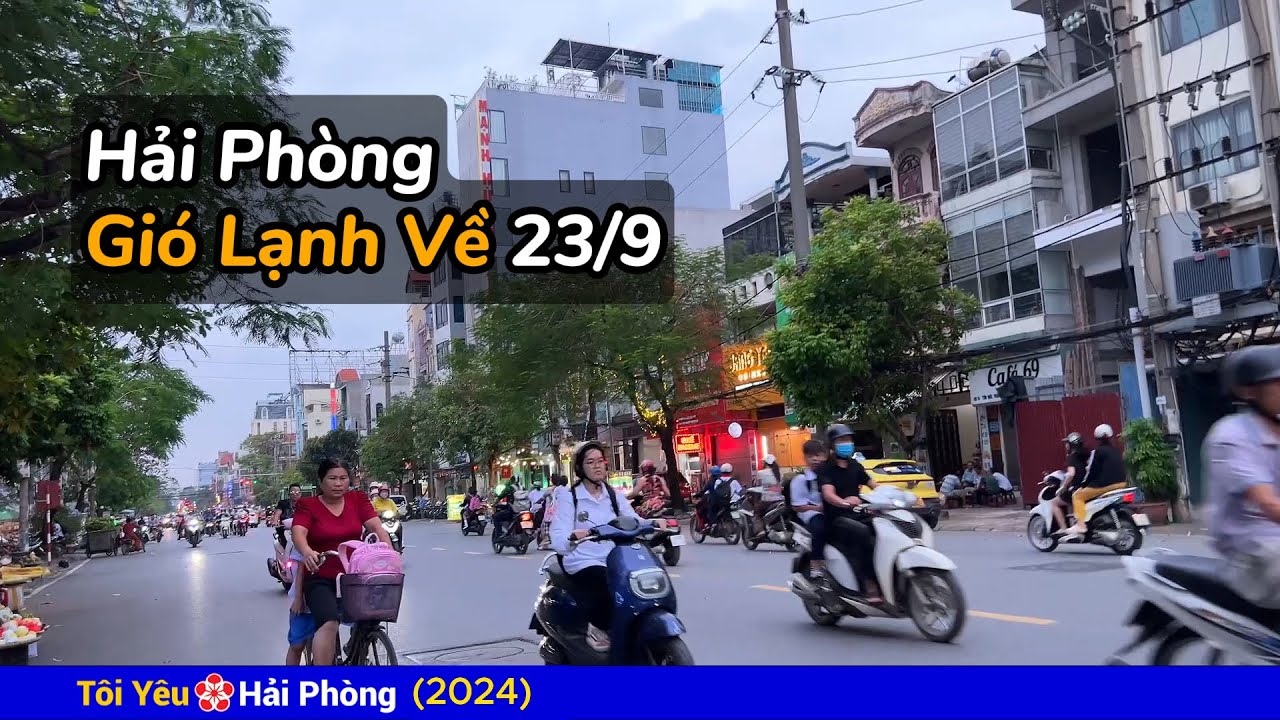 Gió lạnh về đường Tô Hiệu, Cầu Đất, Hoàng Văn Thụ ở Hải Phòng năm 2024