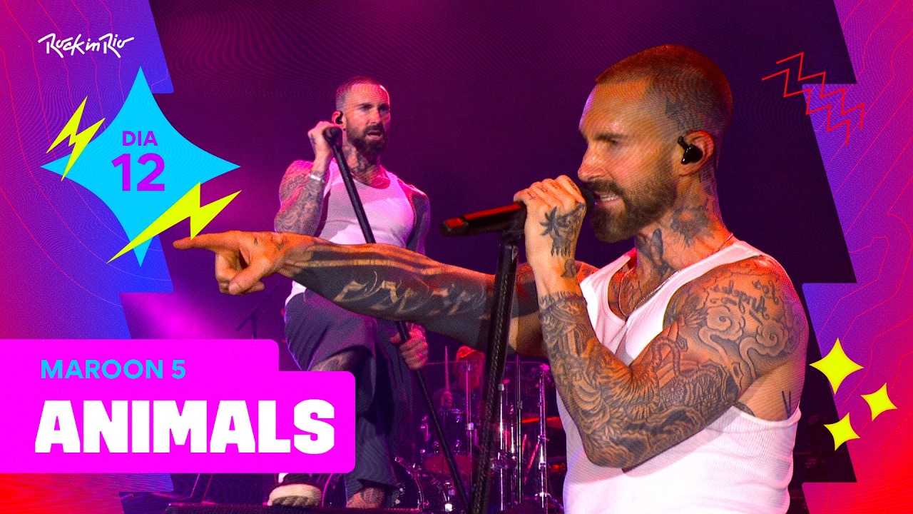 Maroon 5 toca MEGA HIT 'Animals' no Rock in Rio 2026 | M&uacute;sica Multishow