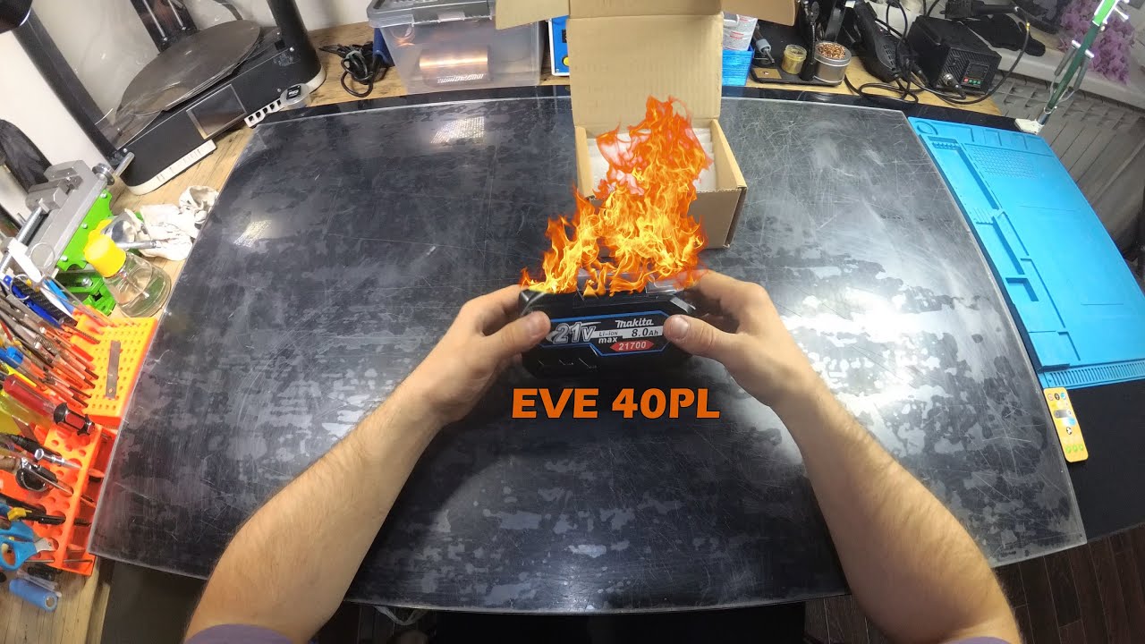 Собираем мощный аккумулятор 18V из EVE 21700