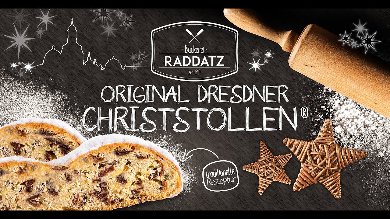 Original Dresdner Christstollen - Bäckerei Raddatz - Imagefilm | 4K | HD |