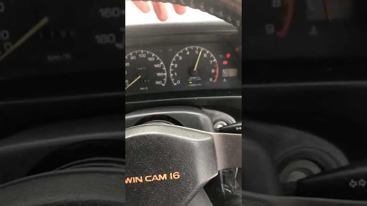 Toyota Corolla levin AE92 4age sound