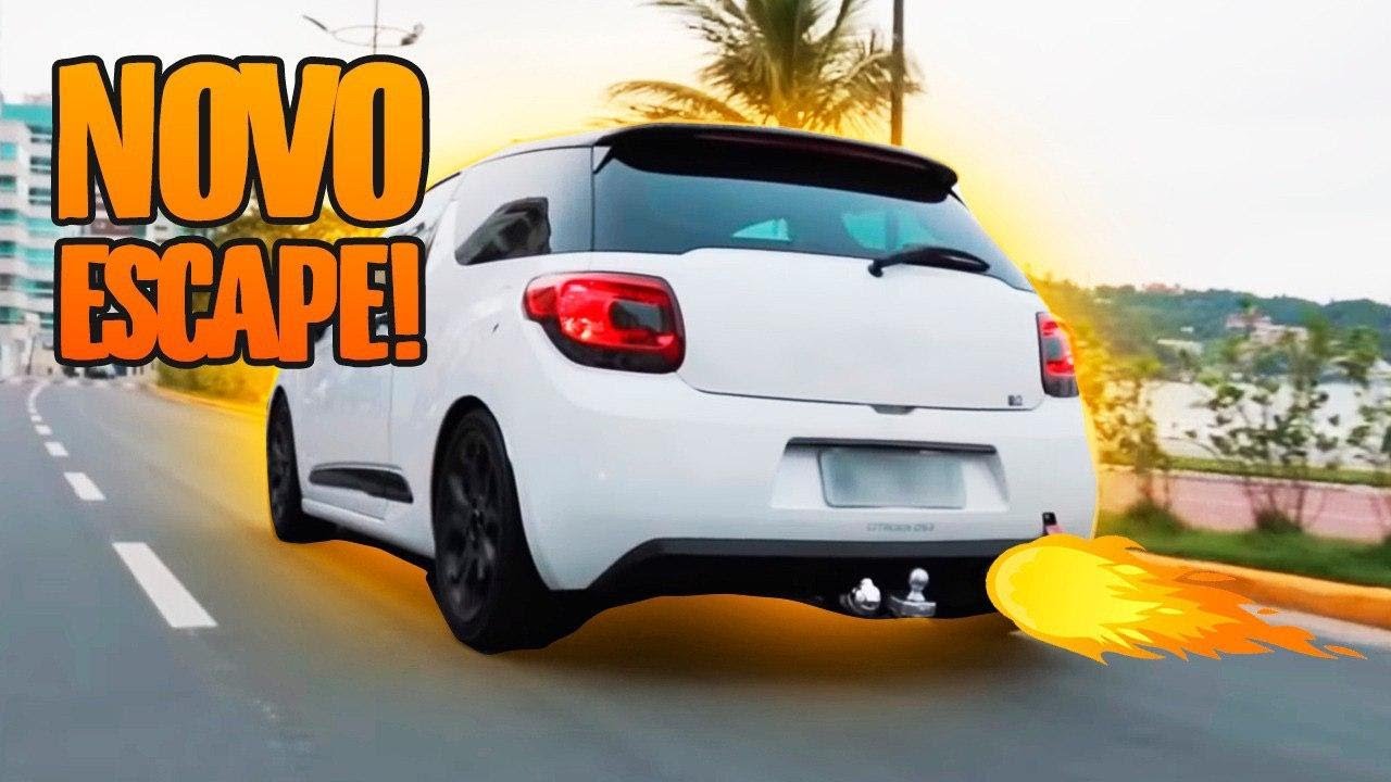 Escapamento FULL INOX 304 em 3