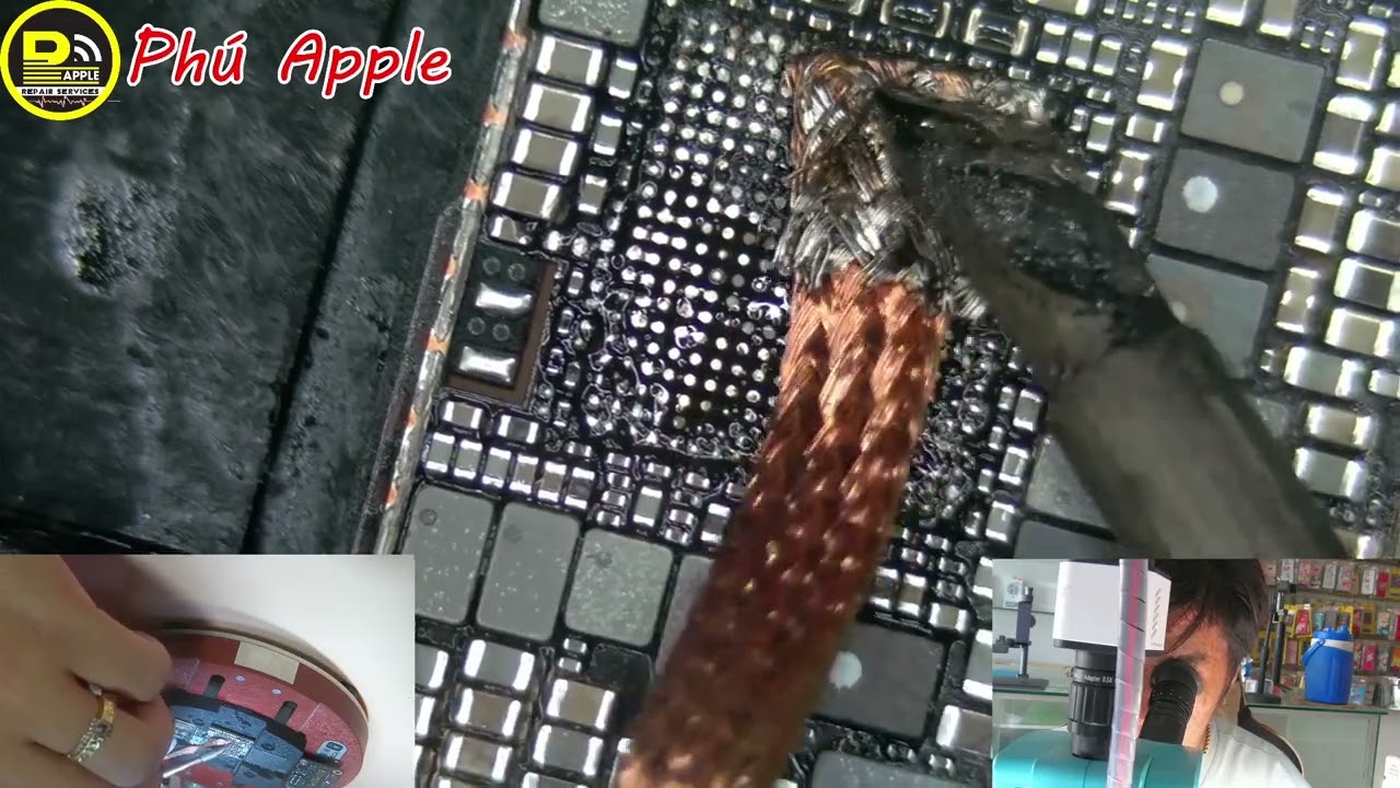 Hướn Dẫn Thay IC Nguồn PMU IPhone 12 || Phú Apple ||