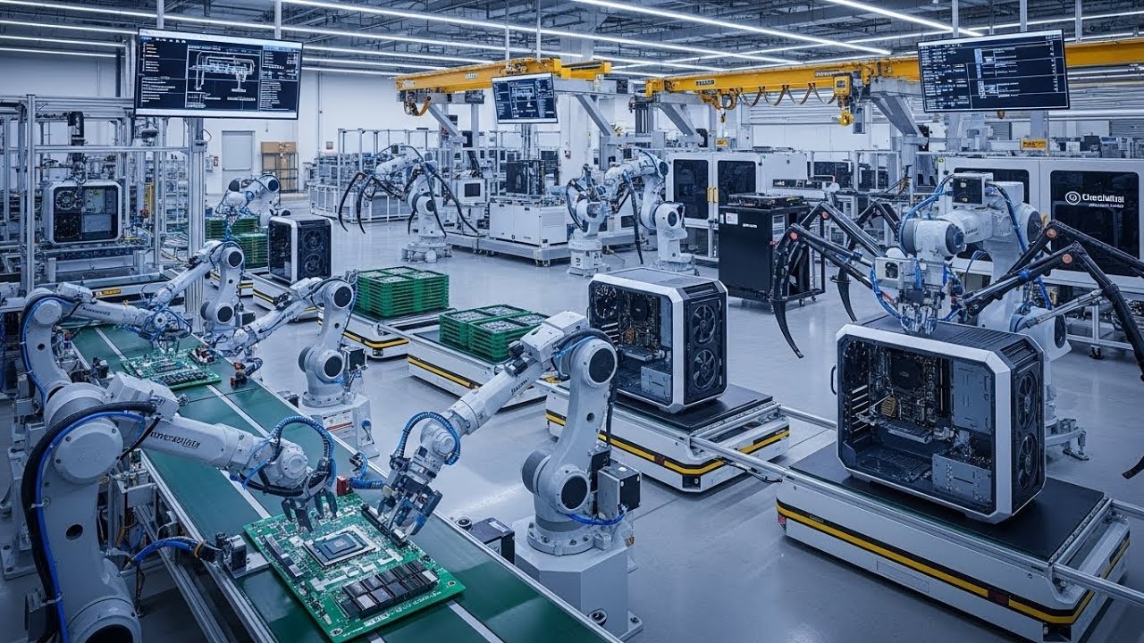 Inside the Computer Factory: How Modern Computers Are Made Step-by-Step